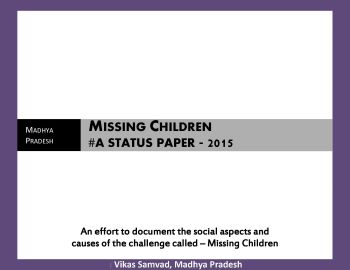 Missing Children in MP 2014-15
