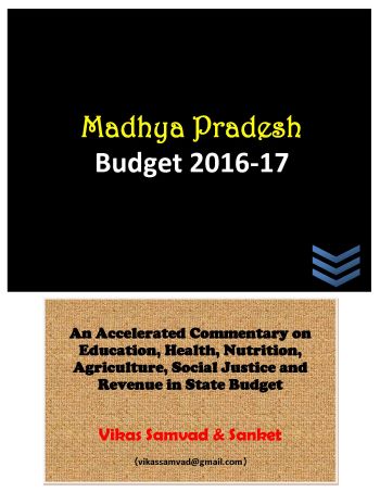 Madhya Pradesh Budget 2016-17