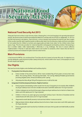 National Food Security Act 2013