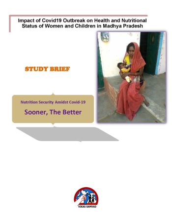 Impact of Covid19 Outbreak on Health and Nutritional Status of Women and Children in Madhya Pradesh